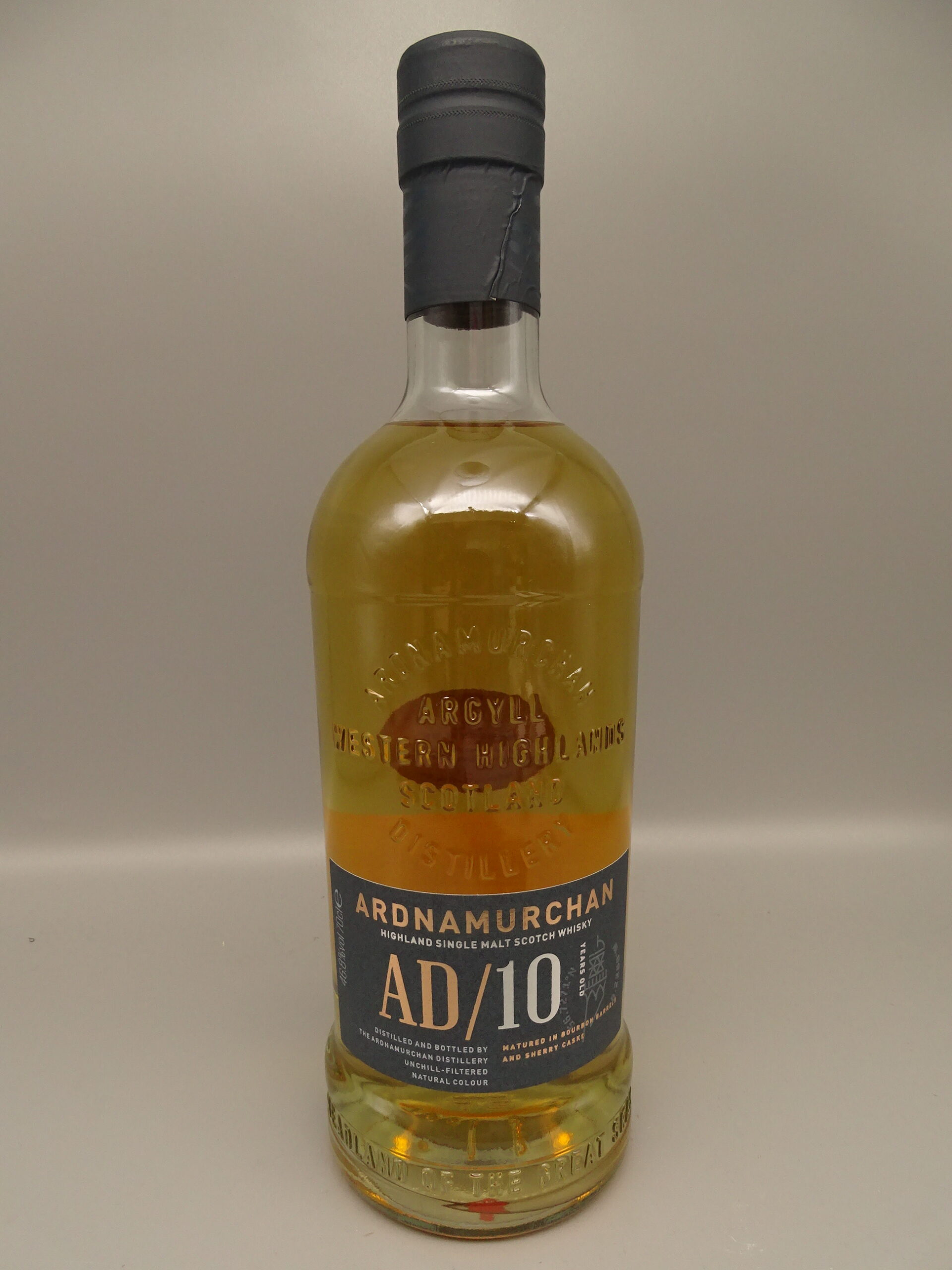 Ardnamurchan 10yo peated 46,8%
