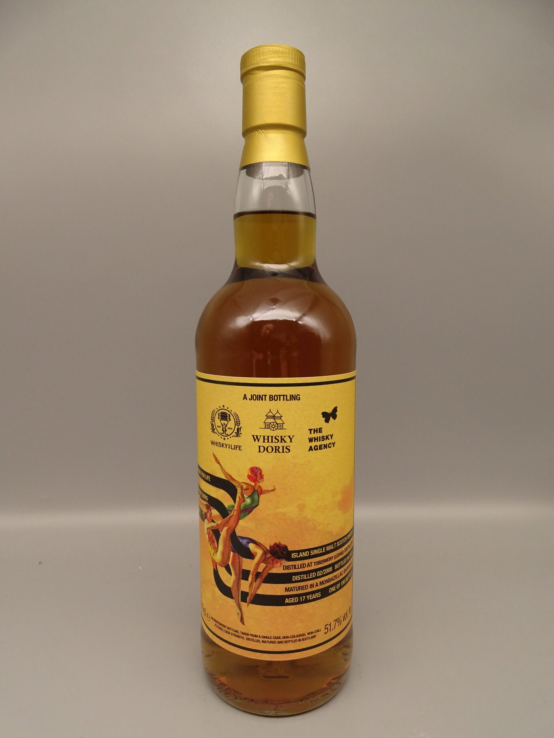 Ledaig 2008/2025 17yo Monbazillac Cask Joint Bottling TWA, Whisky-Doris und WFL 51,7%