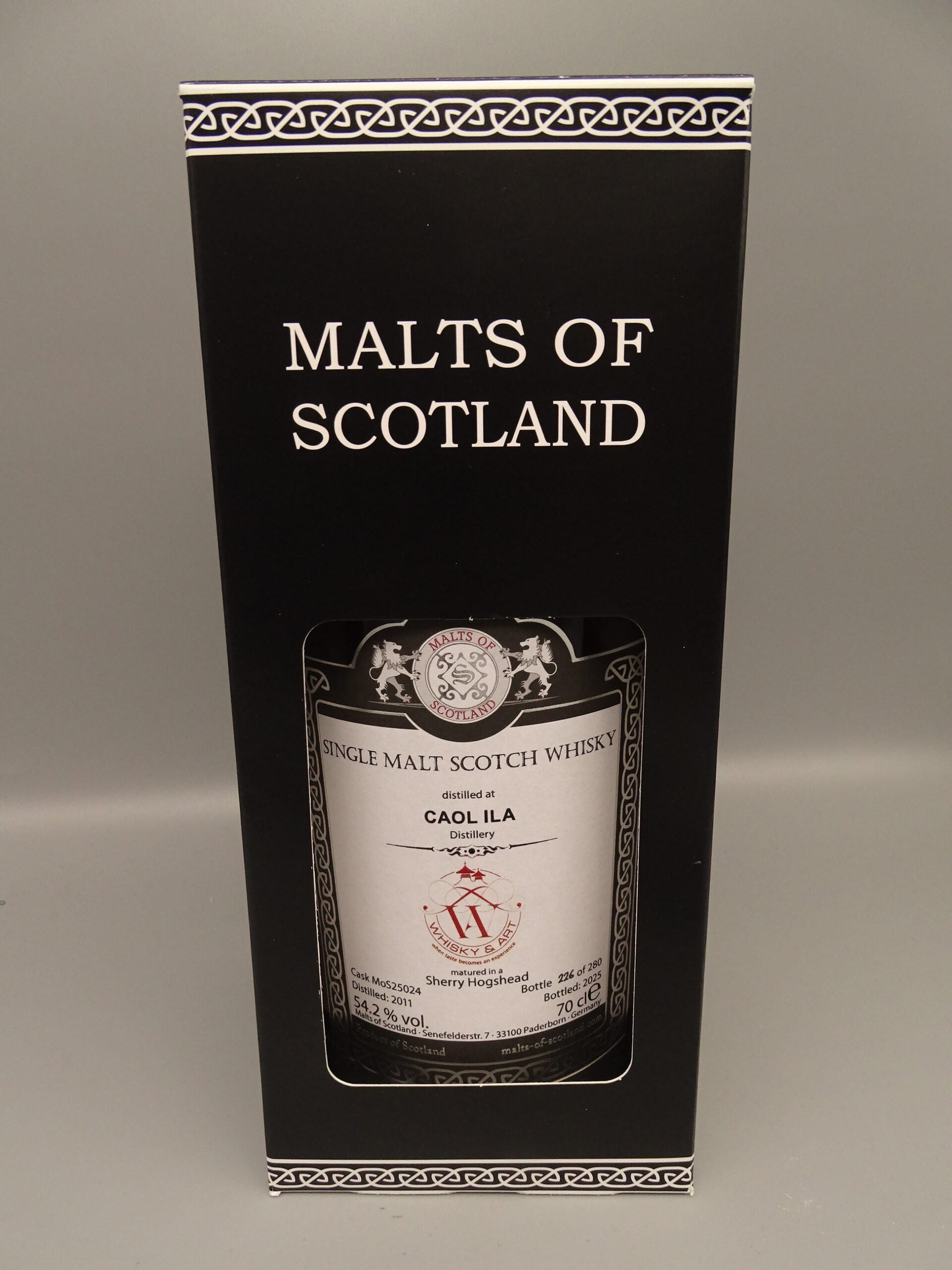 Caol Ila 2011/2025 20y MoS Sherry Hogshead Whisky & Art 54,2% – Bild 3