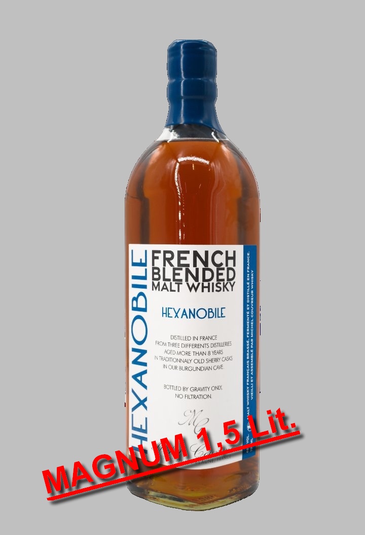 Michel Couvreur HEXANOBILE French Blended Malt 46% MAGNUM 1,5 Lit.