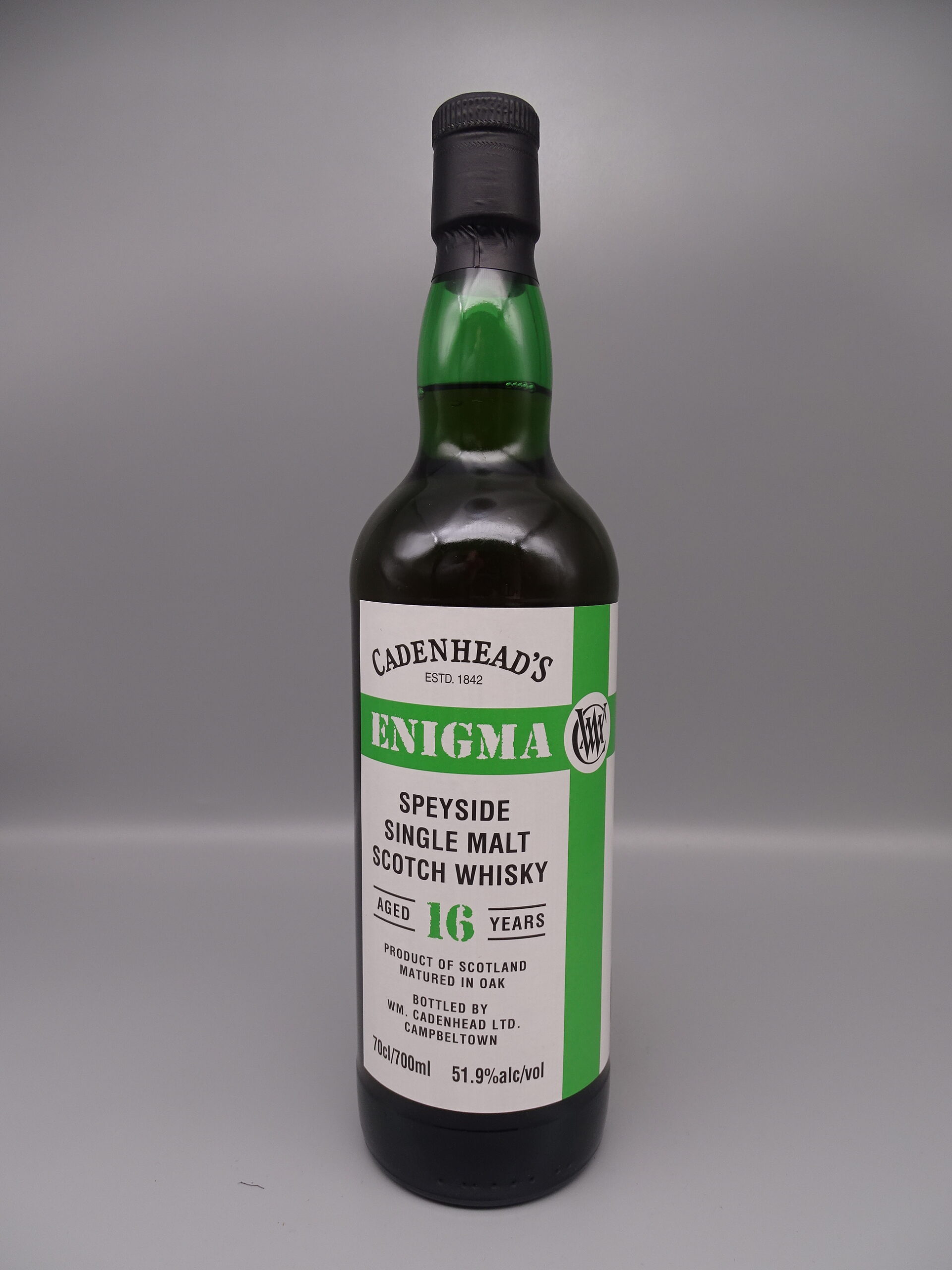 Enigma Speyside Single Malt Pineau de Charentes Finish since 2020 51,9%