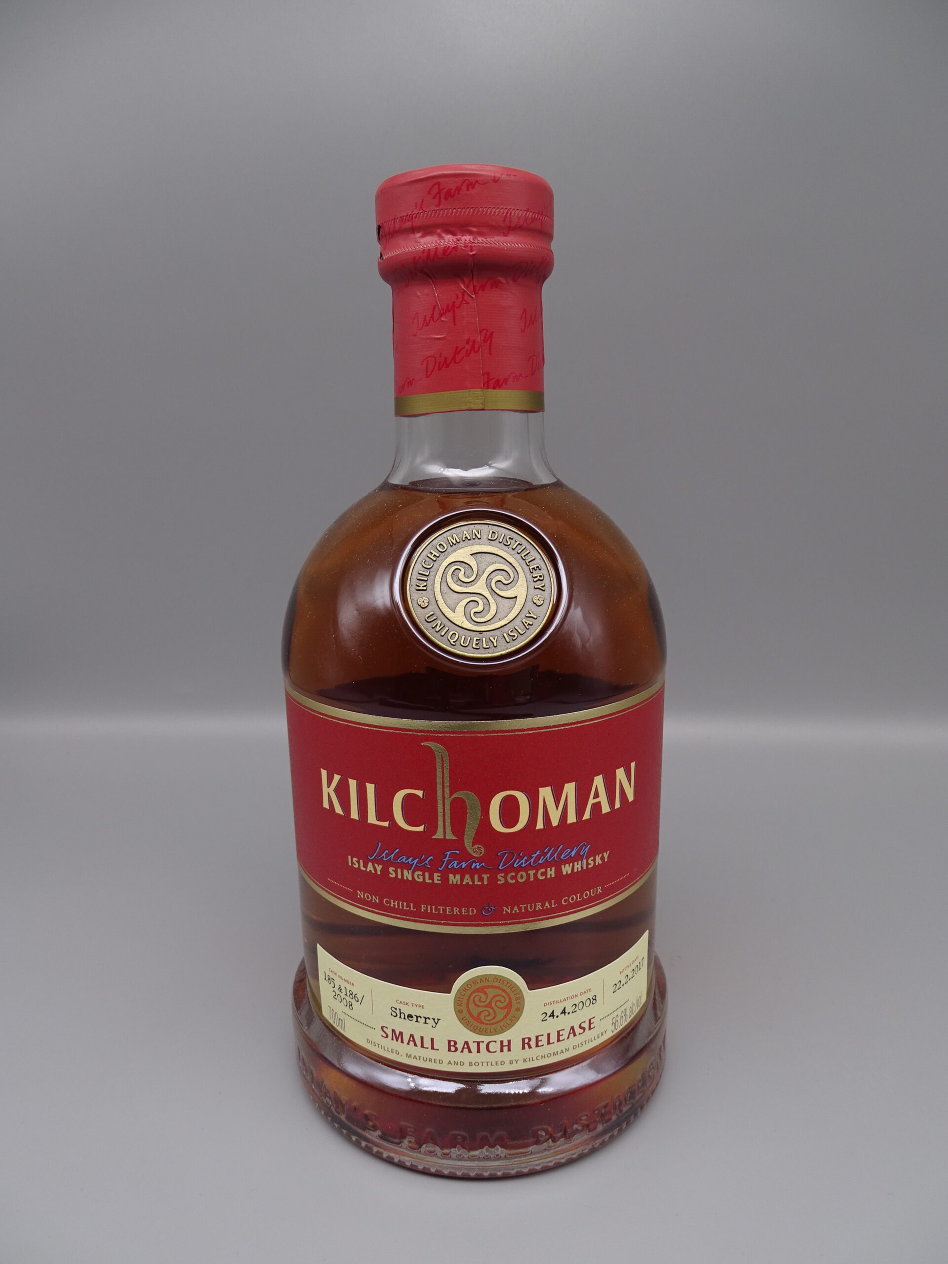 Kilchoman "for Germany" Small Batch 2008  CS 56,6%