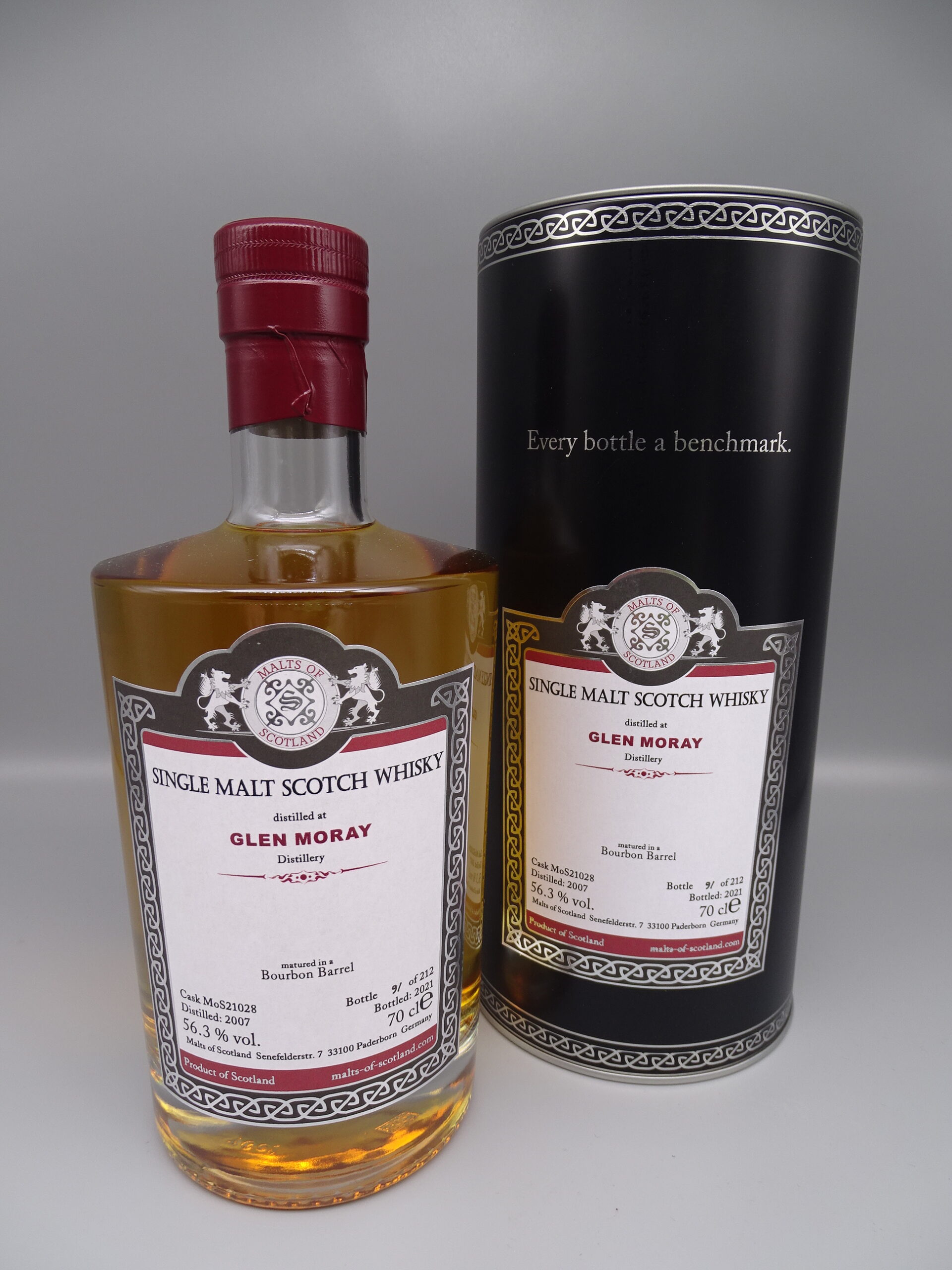 Glen Moray 2007/2021 Bourbon Barrel 56,3%