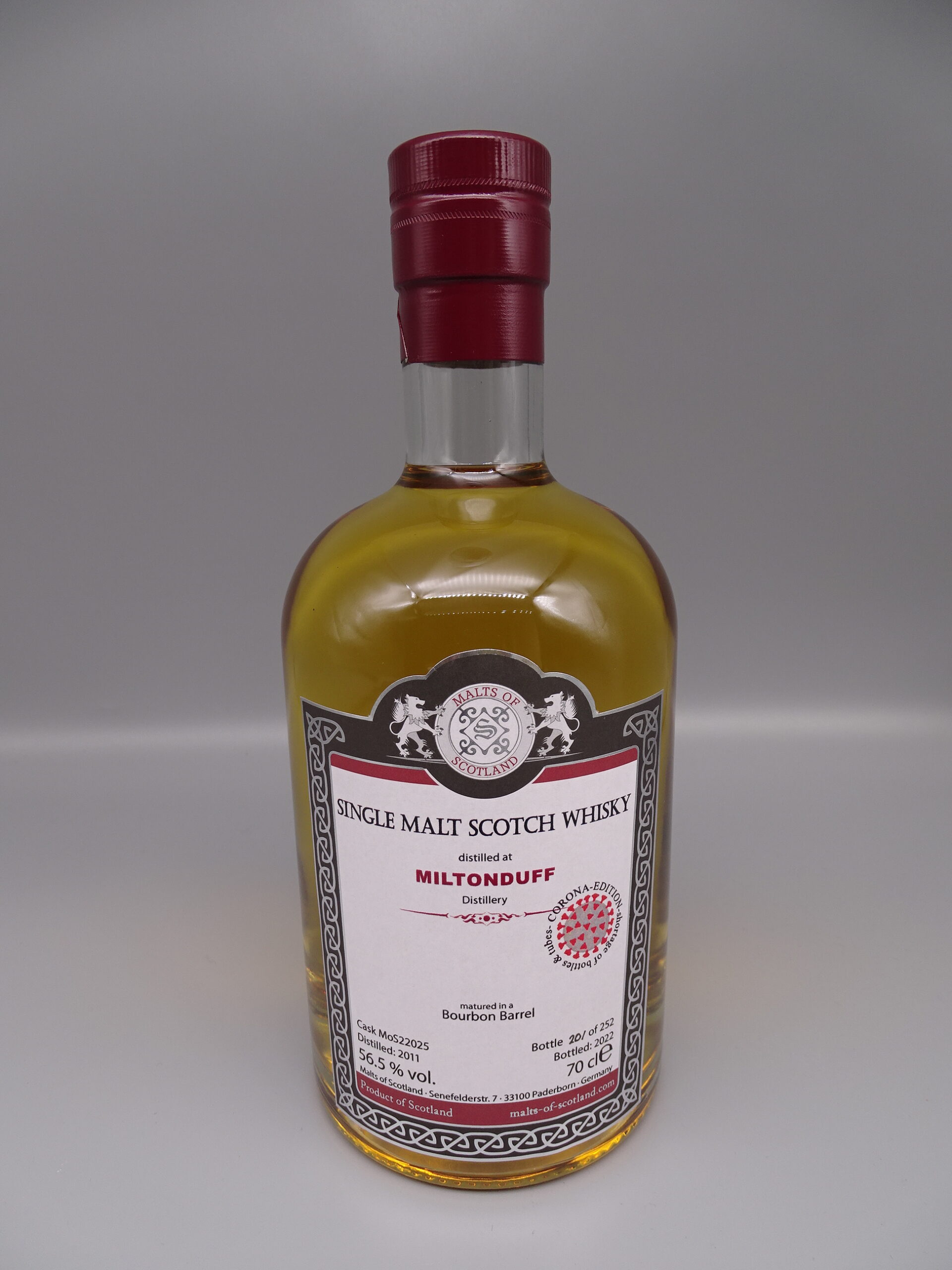 Miltonduff 2011/2022 Bourbon Barrel 56,5%