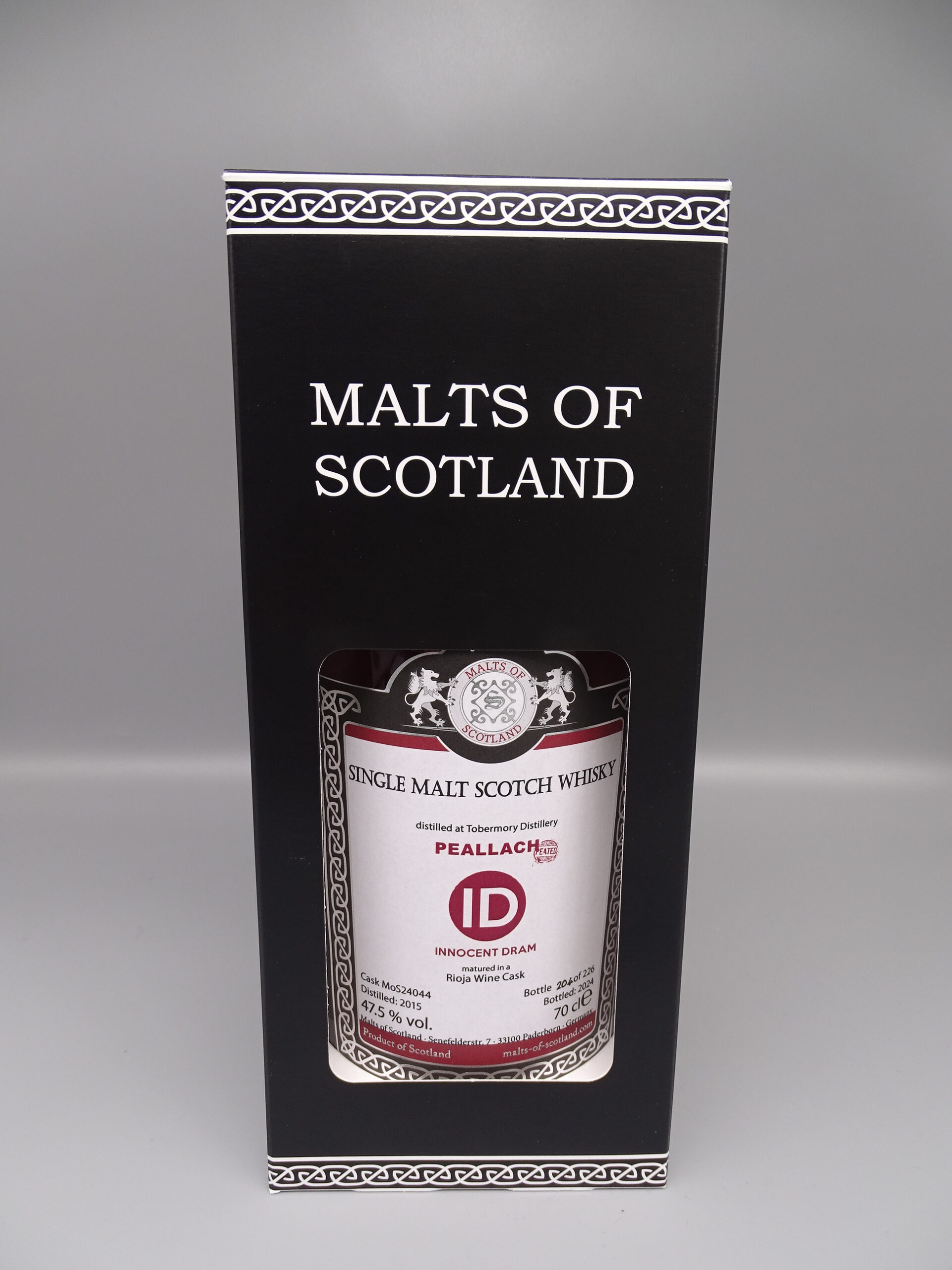 Peallach (Ledaig) 2015/2024 ID Rioja Wine Cask 47,5% – Bild 2