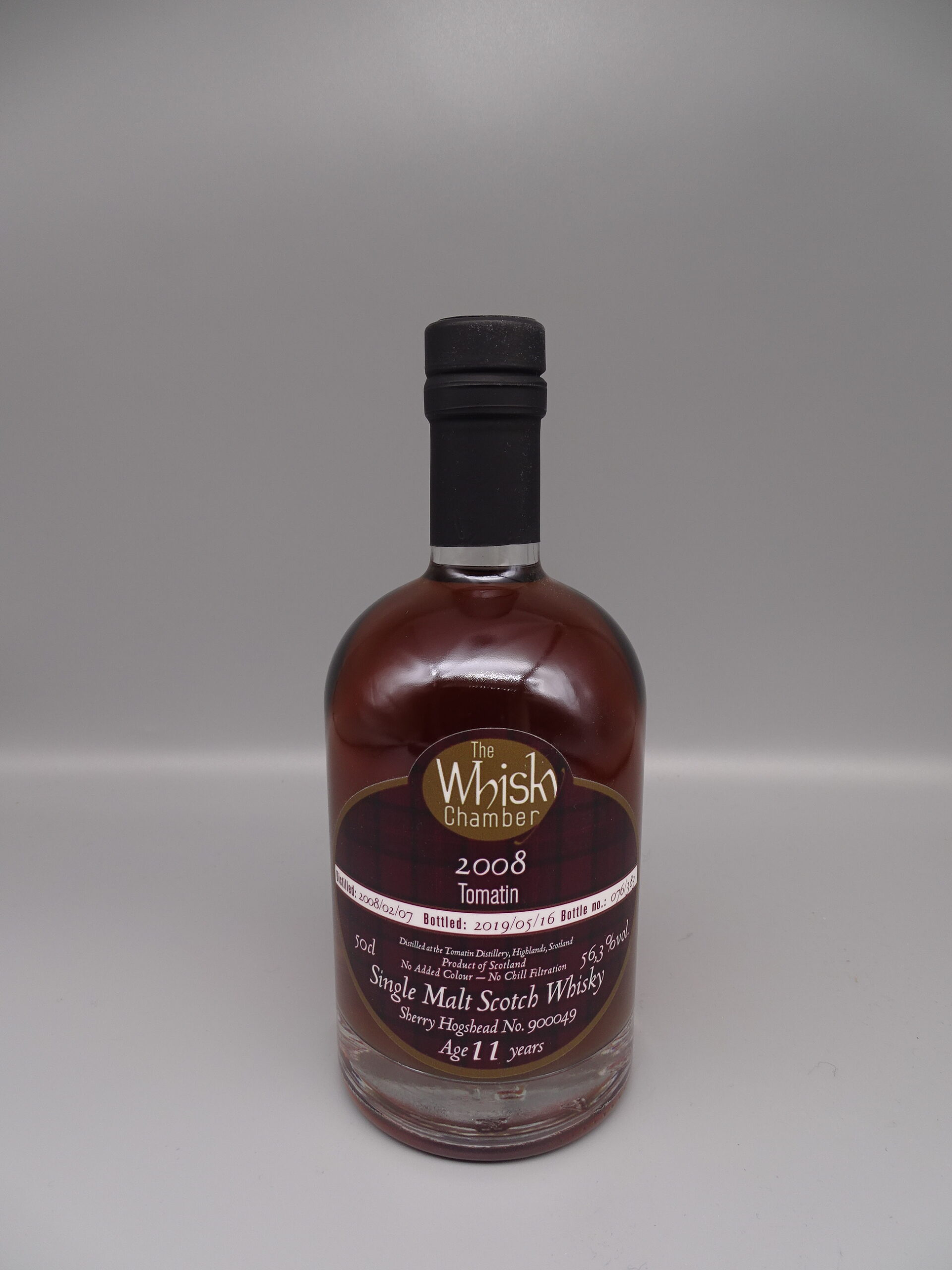 Tomatin 2008/2019 Sherry HH #900049 56,3% 500ml