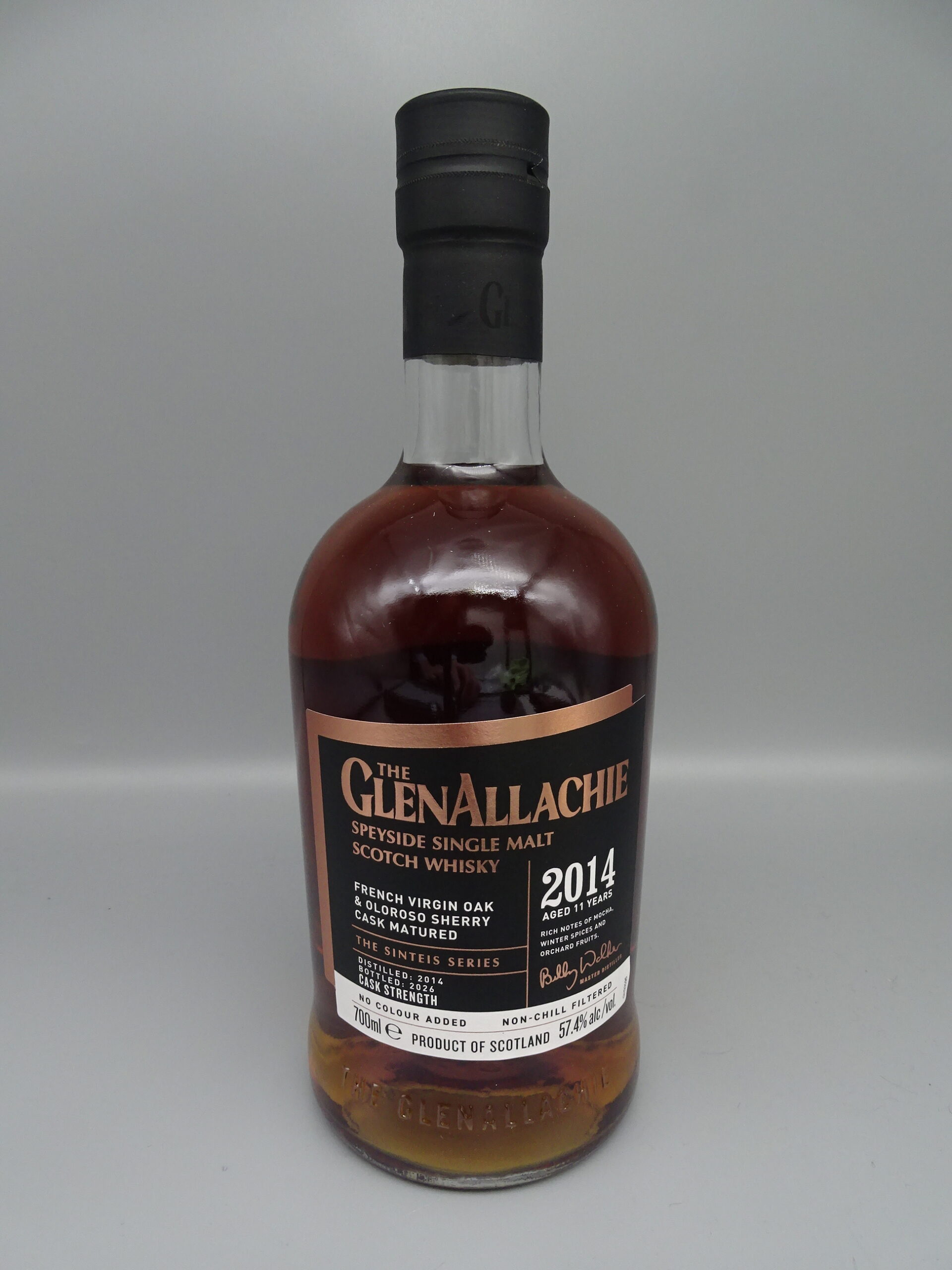 GlenAllachie 2014/2026 11yo Sinteis Series French Virgin Oak & Oloroso Casks CS 57,4%