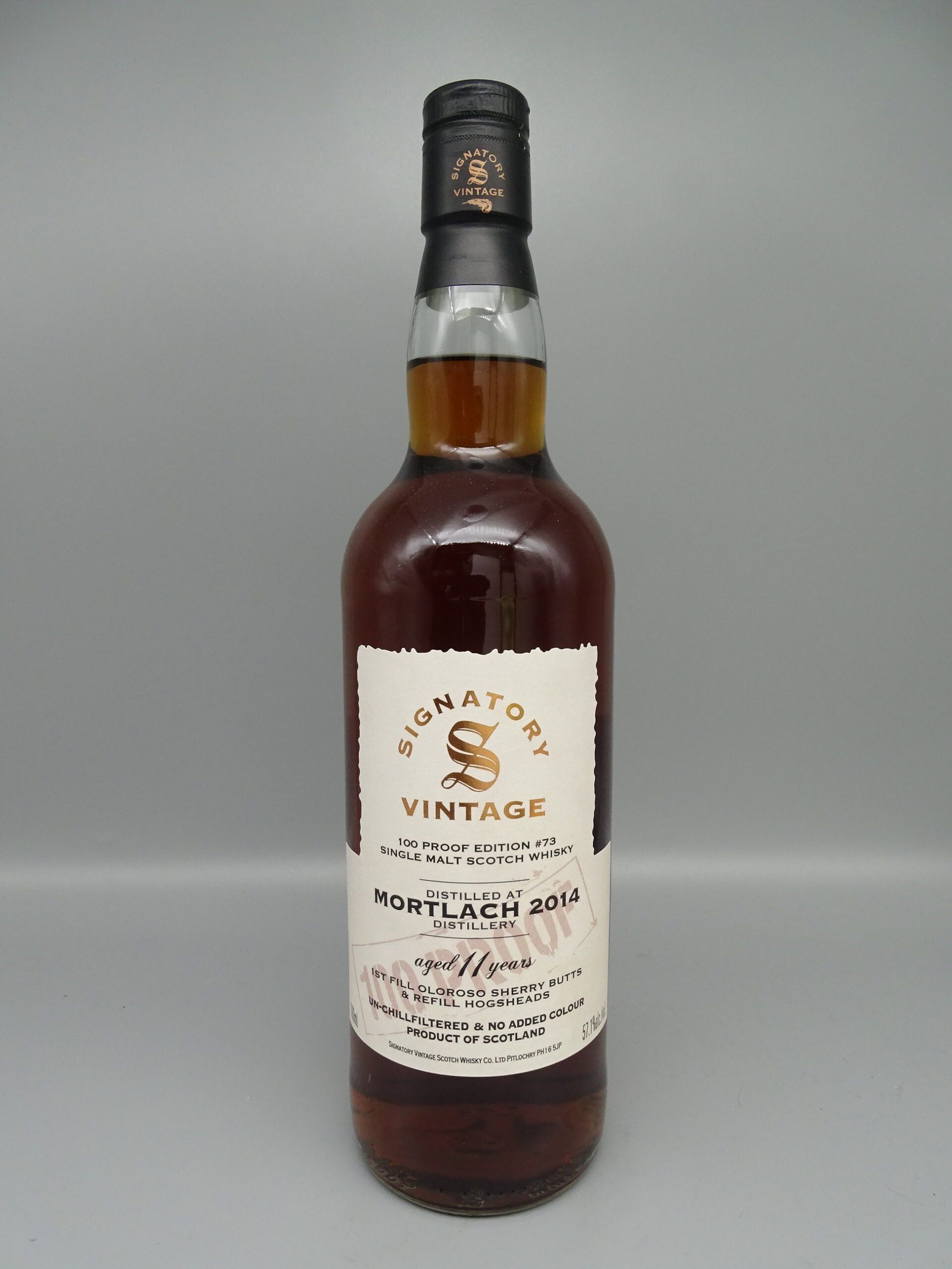 Mortlach 2014/2026 11yo 1st Fill & Refill Sherry Butts 100 Proof Ed. Nr. 73 57,1%